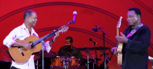 Earl Klugh & George Benson at The Playboy Jazz Festival in 2010.  Photo courtesy of LAJazz.com
